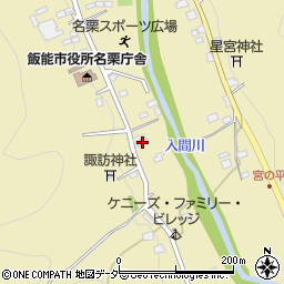埼玉県飯能市上名栗3168周辺の地図