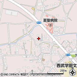 埼玉県狭山市下奥富752周辺の地図