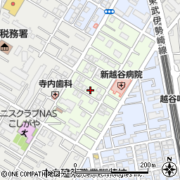 埼玉県越谷市元柳田町5-18周辺の地図