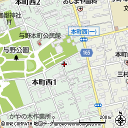 喜多山製菓周辺の地図