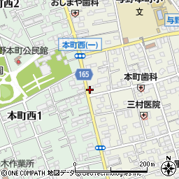 岡戸医院周辺の地図