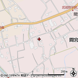 埼玉県さいたま市緑区間宮601周辺の地図