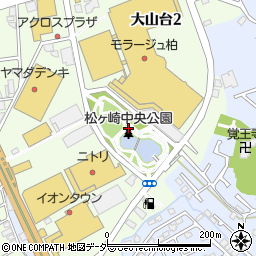 松ケ崎中央公園周辺の地図