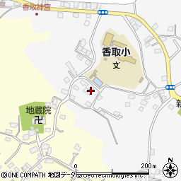 千葉県香取市香取1938周辺の地図