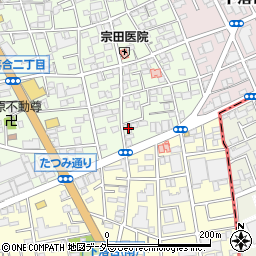 ヴィレッジたつみ周辺の地図