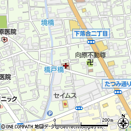 埼玉県さいたま市中央区下落合7丁目11-9周辺の地図