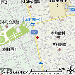 岡戸医院周辺の地図