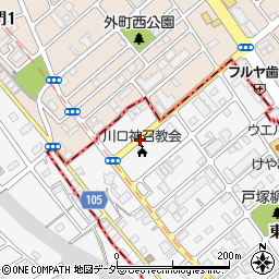 戸塚柳周辺の地図