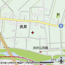 埼玉県川越市渋井周辺の地図