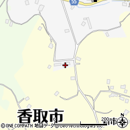 千葉県香取市香取1248周辺の地図