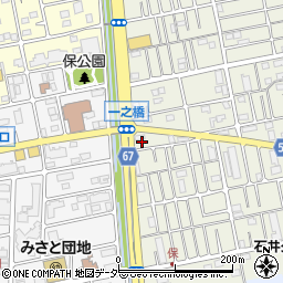 株式会社ＯｒｄｅｒＭａｒｋｅｔ判子屋　吉川店周辺の地図