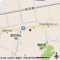 千葉県成田市大和田406-3周辺の地図