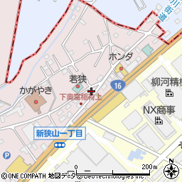 埼玉県狭山市下奥富646周辺の地図