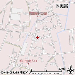 埼玉県狭山市下奥富1902周辺の地図