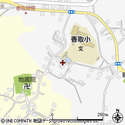 千葉県香取市香取1939周辺の地図