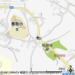 千葉県香取市香取1769周辺の地図