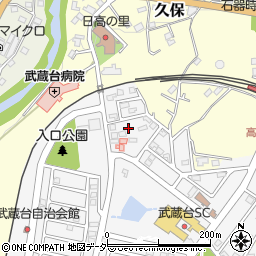 埼玉県日高市武蔵台1丁目31-13周辺の地図