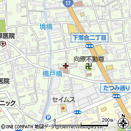 埼玉県さいたま市中央区下落合7丁目11-7周辺の地図