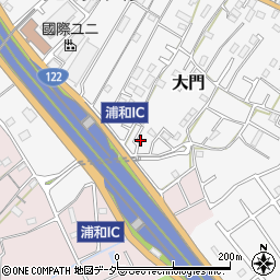 埼玉県さいたま市緑区大門1494-3周辺の地図