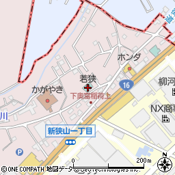 埼玉県狭山市下奥富680周辺の地図