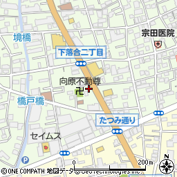埼玉県さいたま市中央区下落合7丁目12-26周辺の地図