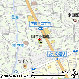 埼玉県さいたま市中央区下落合7丁目12周辺の地図