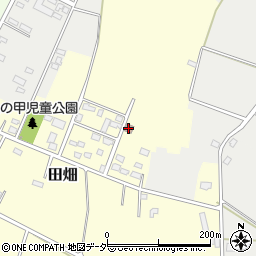 亀の甲団地公民館周辺の地図