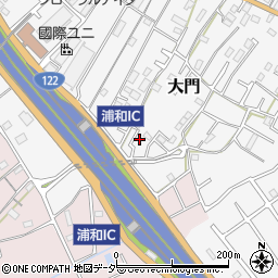 埼玉県さいたま市緑区大門1494-4周辺の地図