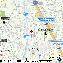 埼玉県さいたま市中央区下落合7丁目11周辺の地図