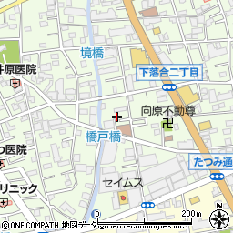 埼玉県さいたま市中央区下落合7丁目11周辺の地図