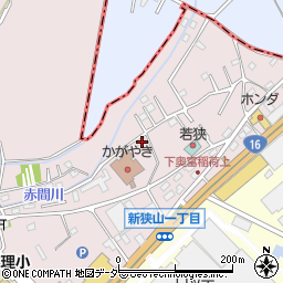 埼玉県狭山市下奥富686周辺の地図