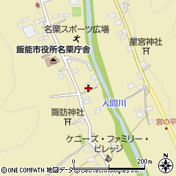 埼玉県飯能市上名栗3163周辺の地図
