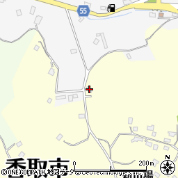 千葉県香取市新市場32周辺の地図