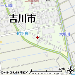 埼玉県吉川市小松川655周辺の地図