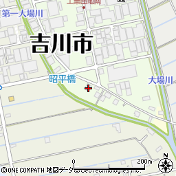 埼玉県吉川市小松川656周辺の地図