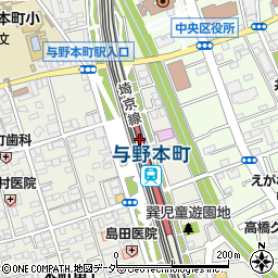 フードガーデン与野本町駅店周辺の地図