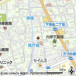 埼玉県さいたま市中央区下落合7丁目11-6周辺の地図