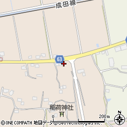 千葉県成田市大和田823-4周辺の地図