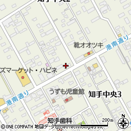 神栖写真知手店周辺の地図