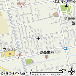埼玉県吉川市中野130-1周辺の地図