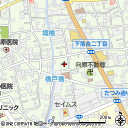 埼玉県さいたま市中央区下落合7丁目11-5周辺の地図