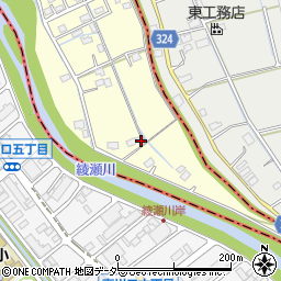 埼玉県さいたま市岩槻区釣上新田97周辺の地図