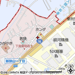 埼玉県狭山市下奥富1382周辺の地図