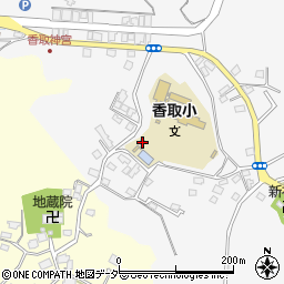 千葉県香取市香取1883周辺の地図
