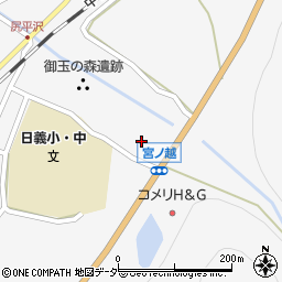 長野県木曽郡木曽町日義1825-1周辺の地図