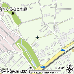 千葉県流山市駒木407周辺の地図
