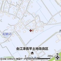 茨城県警察本部　竜ケ崎警察署金江津駐在所周辺の地図