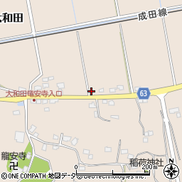 千葉県成田市大和田487周辺の地図
