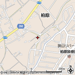 埼玉県狭山市柏原2439周辺の地図