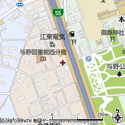 コンパートメントハウス与野本町周辺の地図